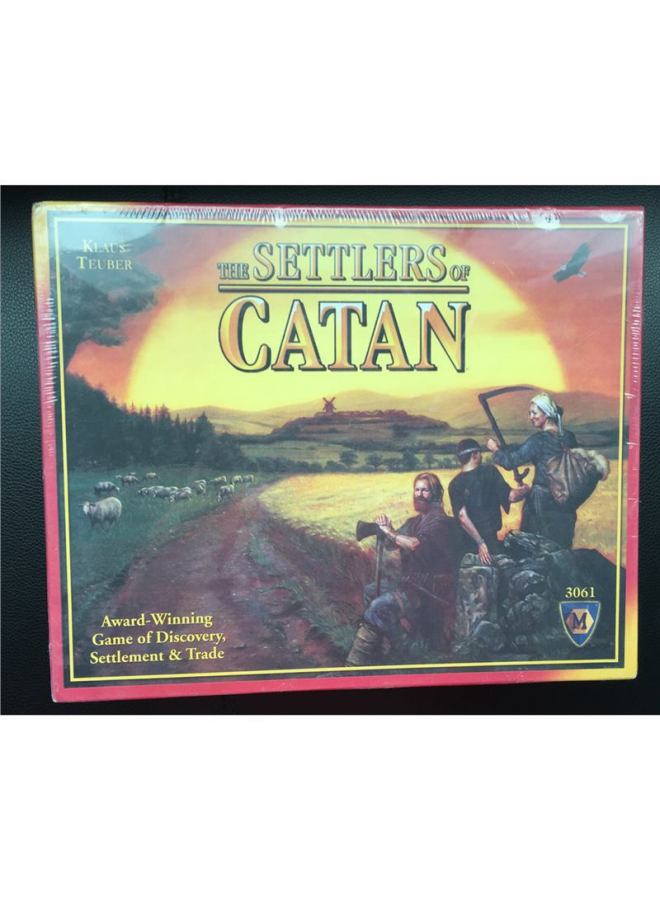 Catan Island Board Games Casual Toy Game Card Anniversary Edition